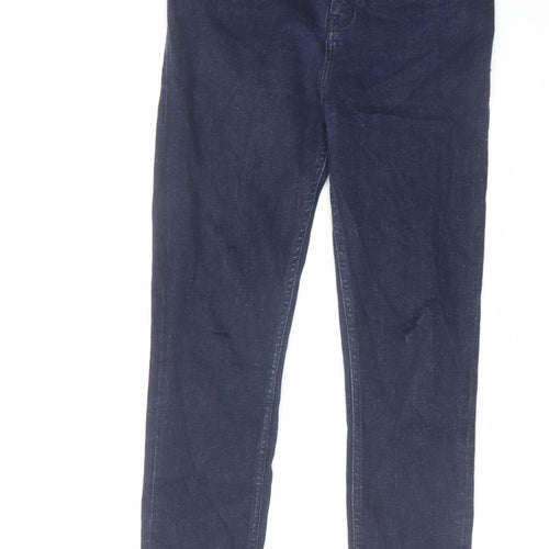 Ted Baker Womens Blue Cotton Skinny Jeans Size 26 in L26 in Regular Zip