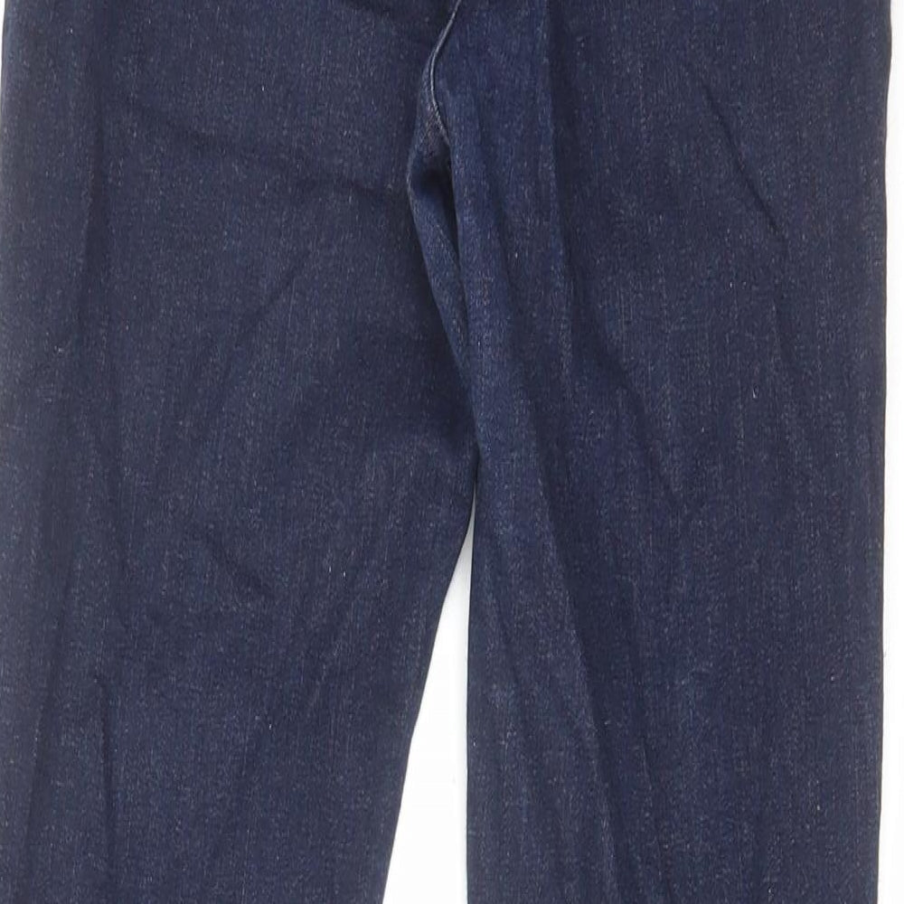 Ted Baker Womens Blue Cotton Skinny Jeans Size 26 in L26 in Regular Zip