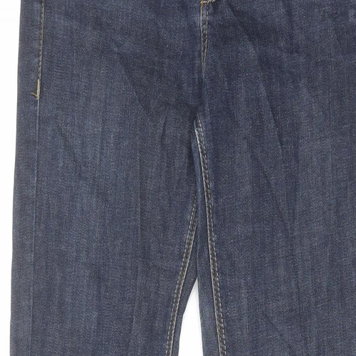 Baxter Womens Blue Cotton Skinny Jeans Size 10 L32 in Regular Zip