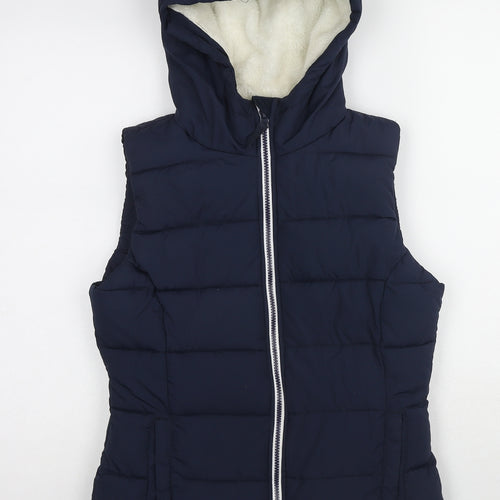 Peter Storm Womens Blue Gilet Jacket Size 10 Zip