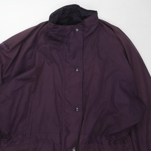 Cape Crest Womens Purple Jacket Size XL Zip
