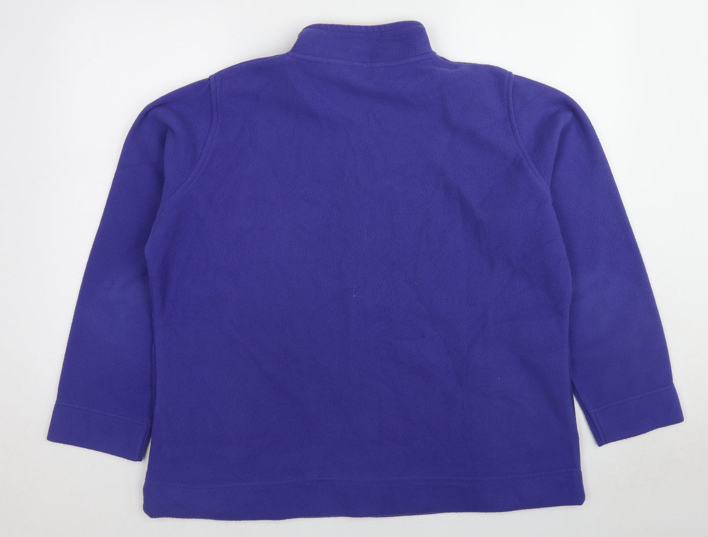 EWM Womens Purple Jacket Size 22 Zip - Size 22-24