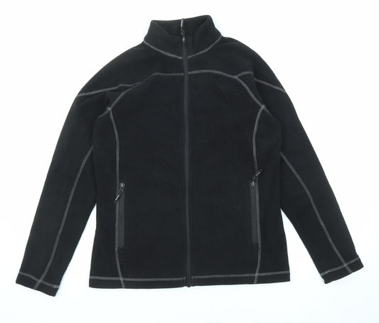 Stormtech Womens Black Jacket Size S Zip - Contrast Stitching