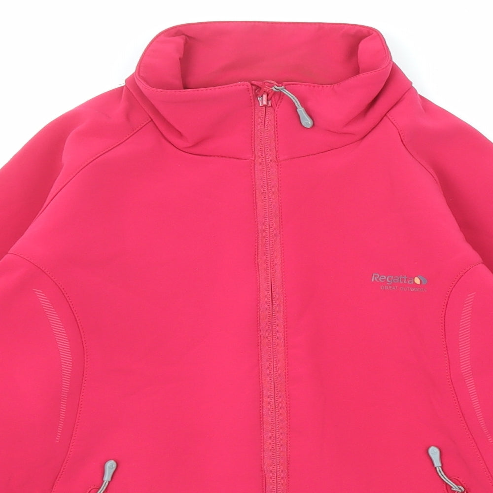 Regatta Womens Pink Jacket Size 10 Zip