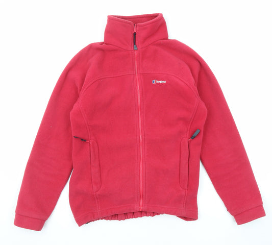 Berghaus Womens Pink Jacket Size 12 Zip