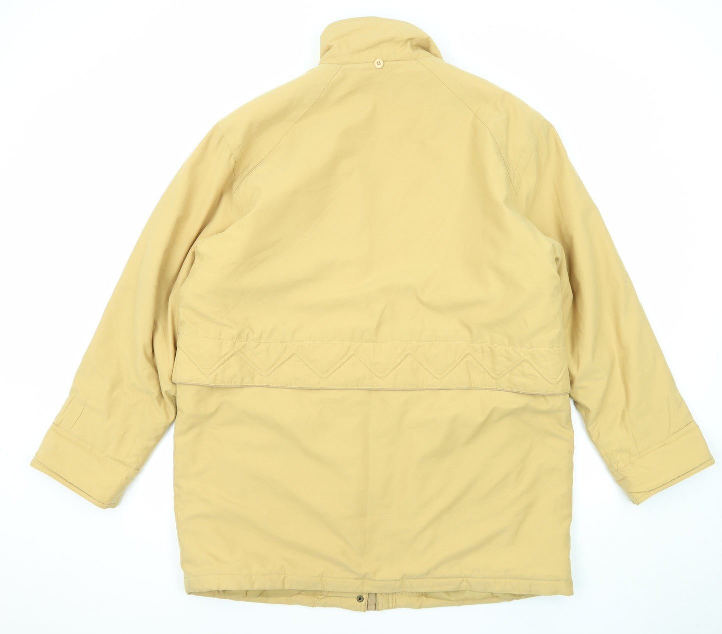 Compliments Womens Yellow Jacket Size 16 Zip