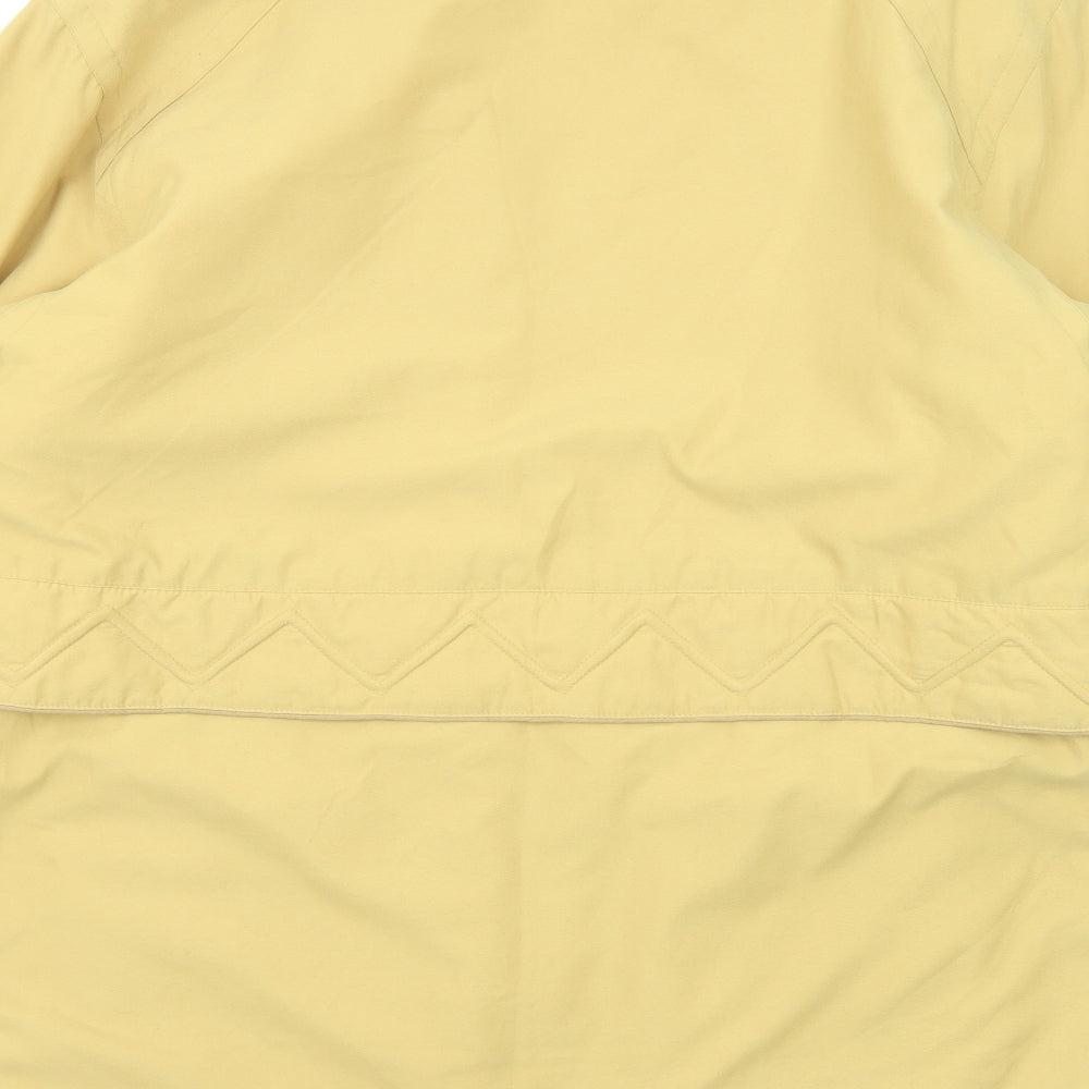 Compliments Womens Yellow Jacket Size 16 Zip