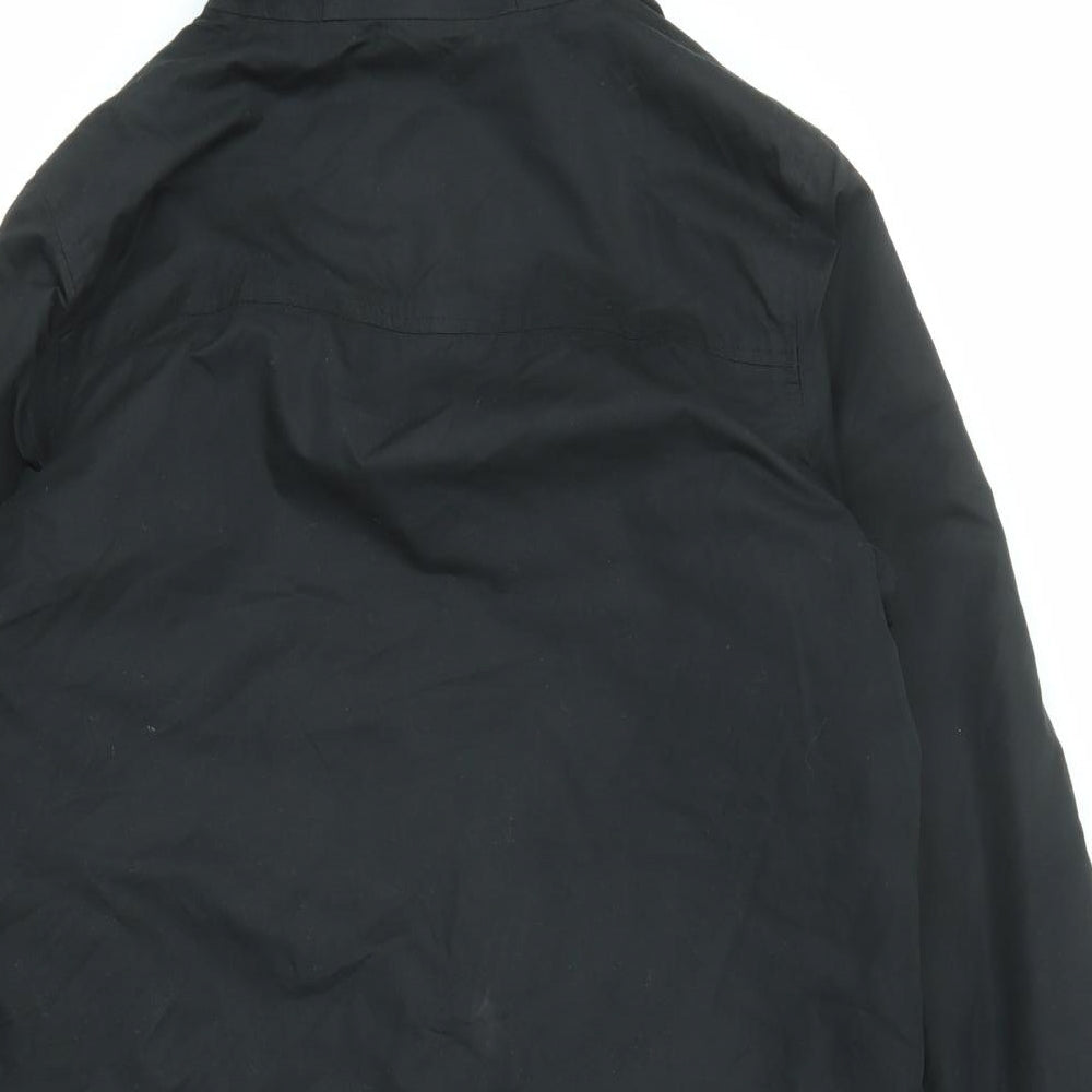 Trespass Womens Black Parka Coat Size 14 Zip