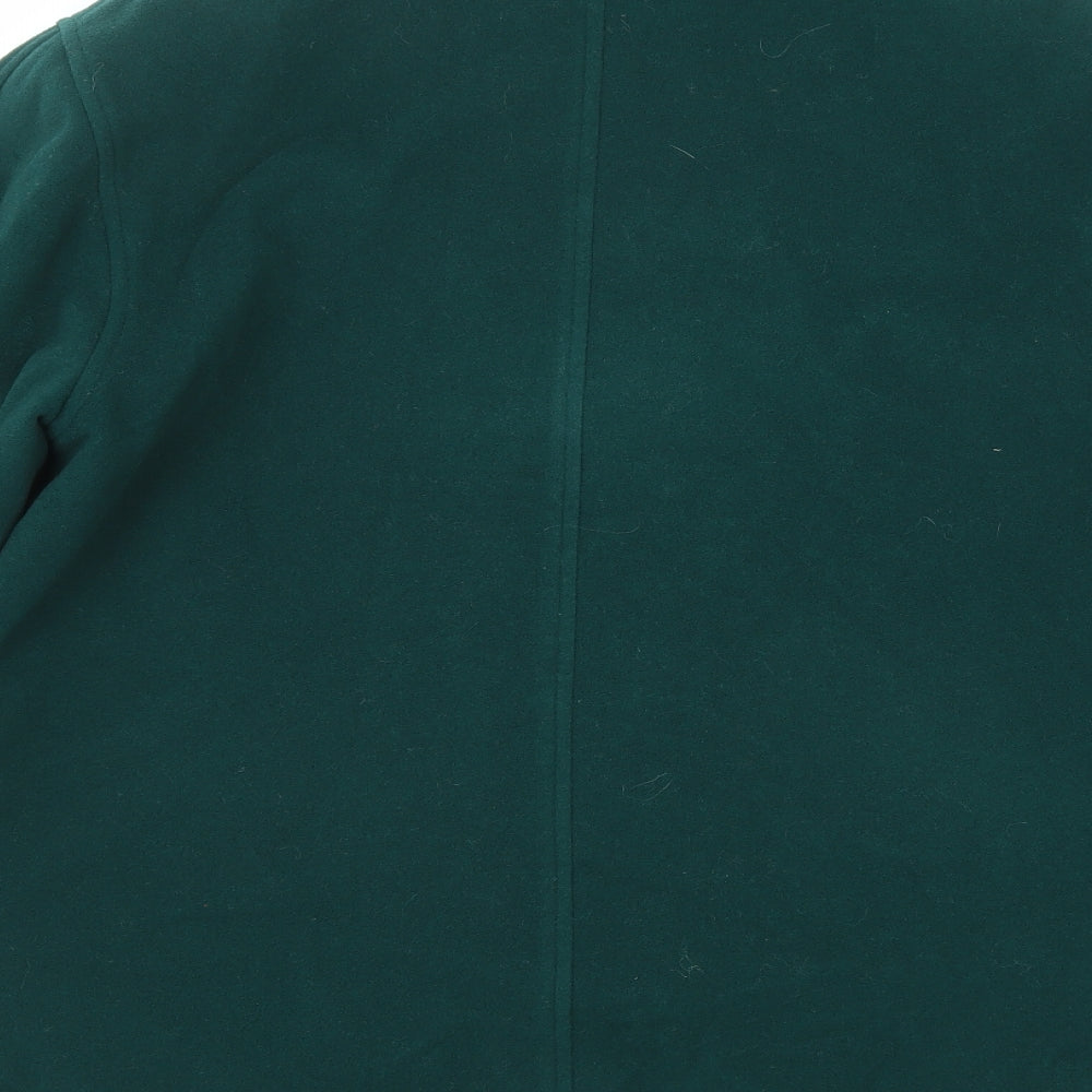 Viyella Womens Green Jacket Size 12 Button