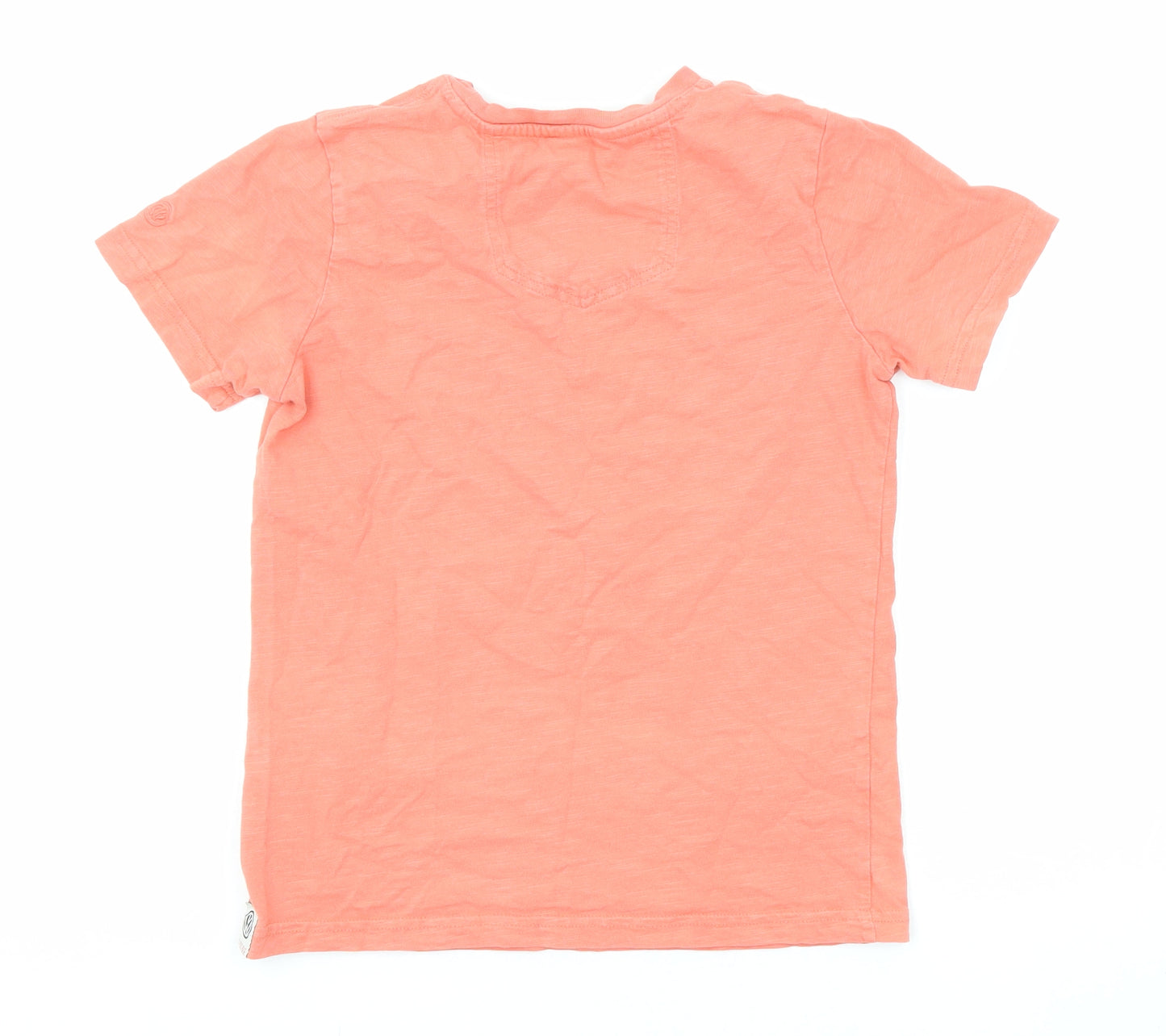 Fat Face Boys Pink Cotton Basic T-Shirt Size 8-9 Years Crew Neck Pullover - Volkswagen Microbus