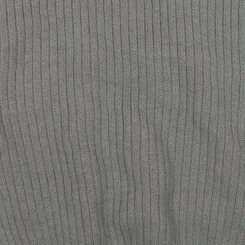 Kilspindie Womens Grey V-Neck Wool Cardigan Jumper Size 2XL