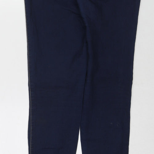 Denim & Co. Womens Blue Cotton Jegging Jeans Size 10 L31 in Regular