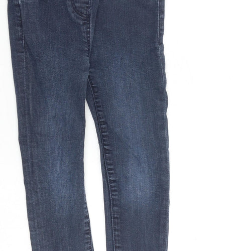 John Lewis Boys Blue Cotton Skinny Jeans Size 6 Years Regular