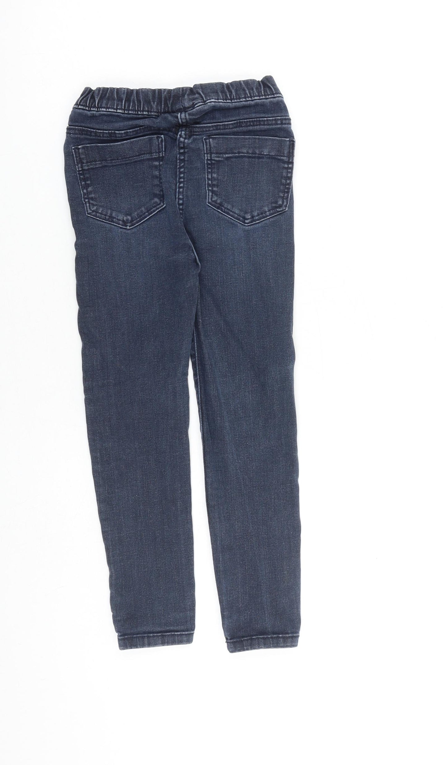 John Lewis Boys Blue Cotton Skinny Jeans Size 6 Years Regular