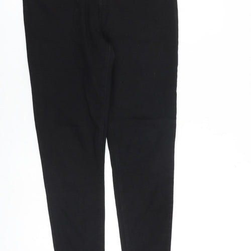 Denim & Co. Womens Black Cotton Jegging Jeans Size 10 L28 in Regular