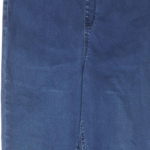 Simply Be Womens Blue Cotton Jegging Jeans Size 14 L27 in Regular