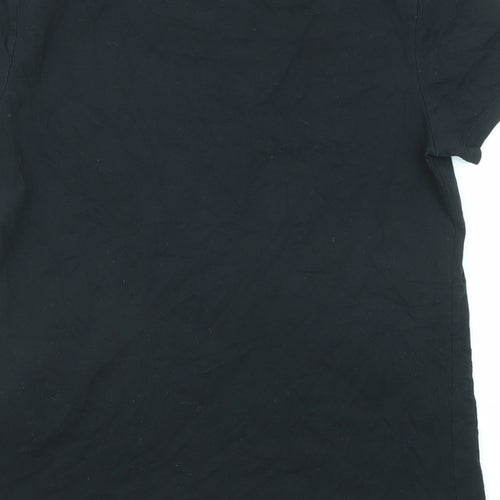 Levi's Mens Black Cotton T-Shirt Size S Crew Neck