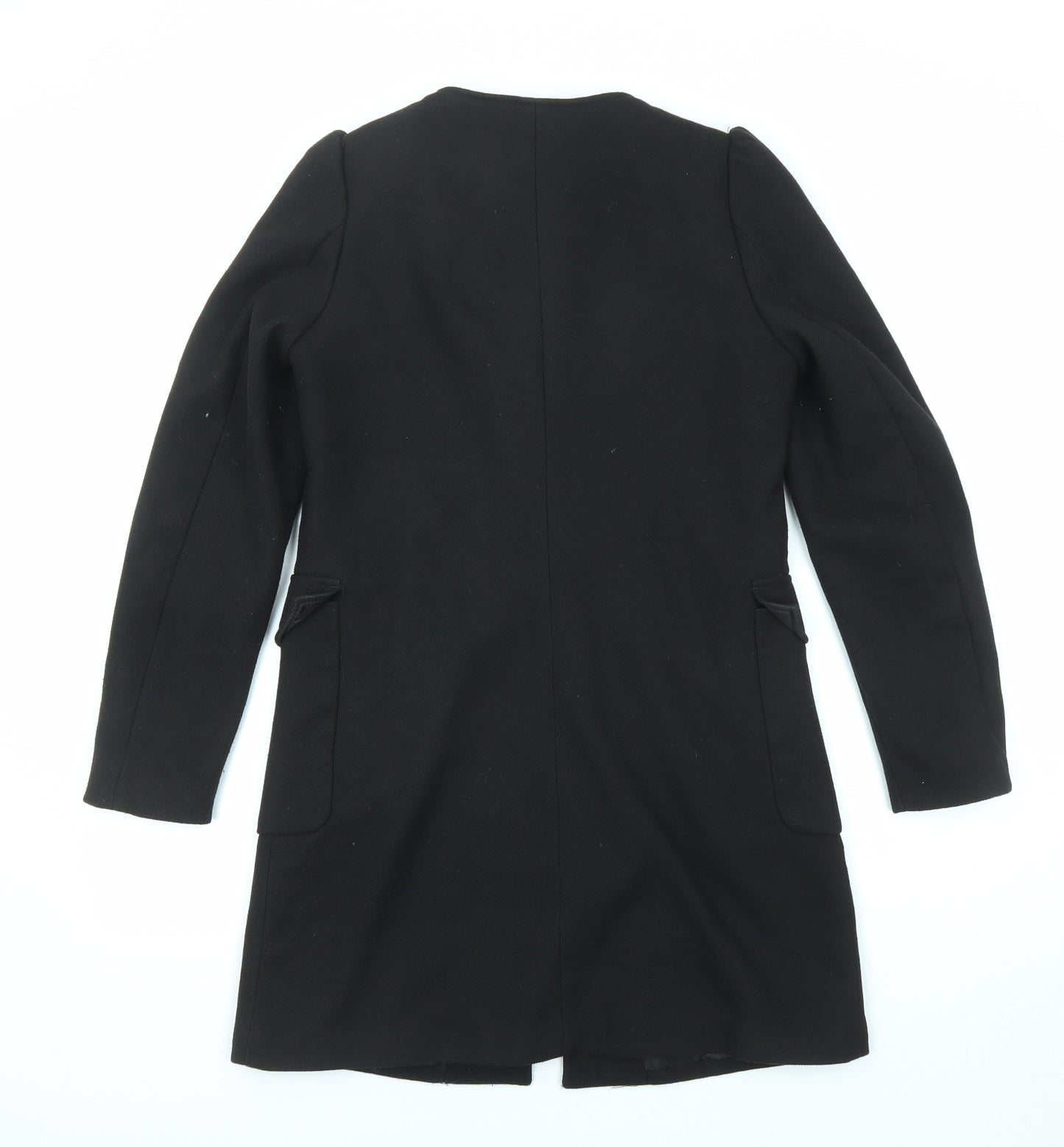 H&M Womens Black Jacket Size 10 Zip