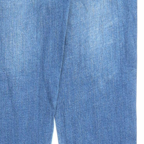 Cherokee Womens Blue Cotton Skinny Jeans Size 12 L30 in Regular Zip