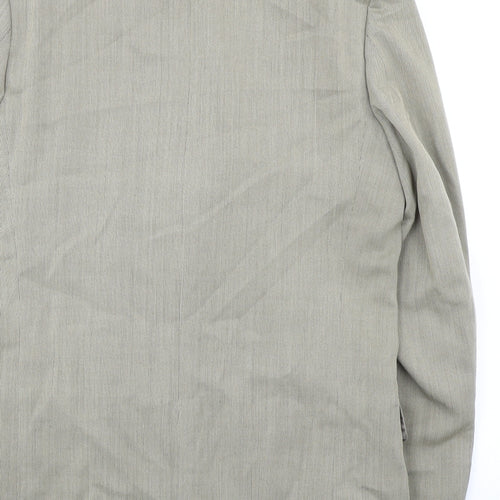 Gibson Mens Beige Polyester Jacket Suit Jacket Size 40 Regular