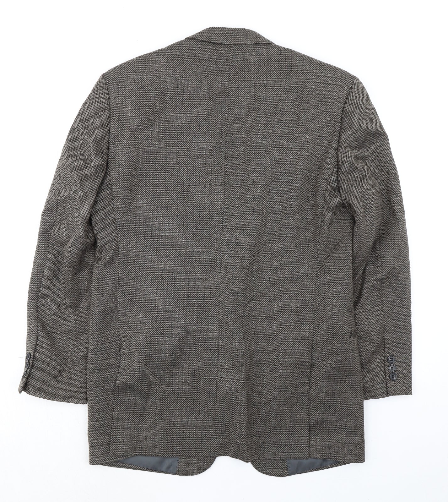 Skopes Mens Grey Polyester Jacket Suit Jacket Size 38 Regular