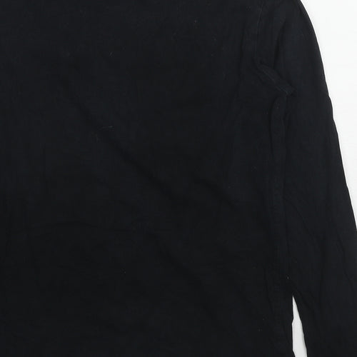 Superdry Mens Black Cotton Pullover Sweatshirt Size M