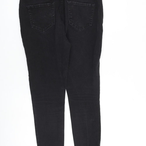 George Womens Black Cotton Jegging Jeans Size 14 L27 in Slim