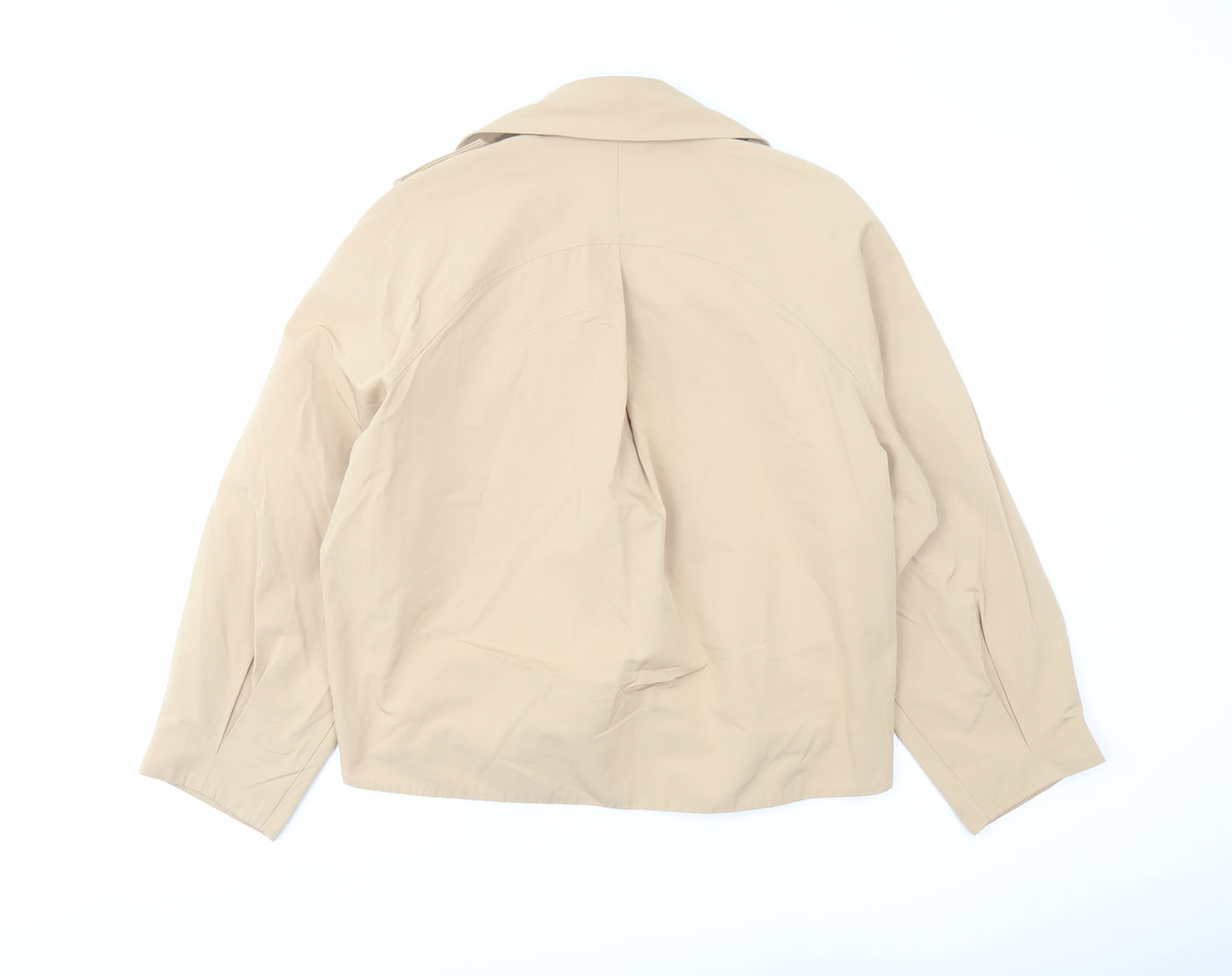 NA-KD Womens Beige Jacket Size 8 Button