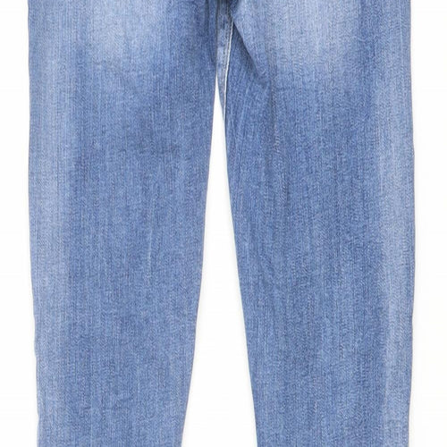 ASOS Mens Blue Cotton Skinny Jeans Size 30 in L36 in Regular Button