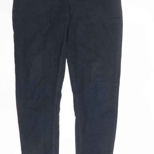 Denim & Co. Mens Blue Cotton Skinny Jeans Size 34 in L34 in Regular Zip