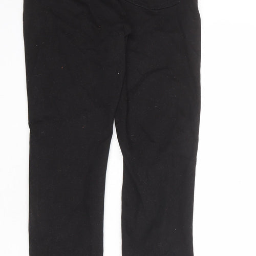 Denim & Co. Womens Black Cotton Skinny Jeans Size 12 L28 in Regular Zip