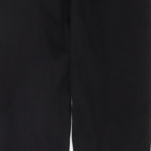 TU Womens Black Cotton Jegging Jeans Size 14 L31 in Regular