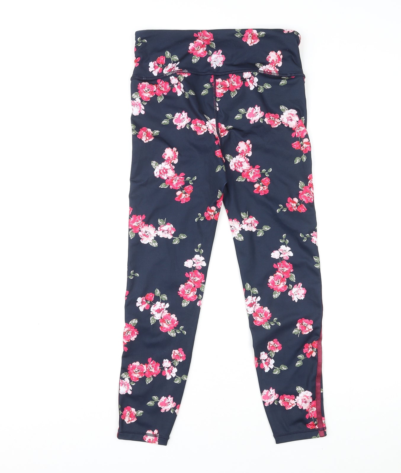 Gapfit Womens Multicoloured Floral Polyester Compression Leggings Size S L24 in Regular