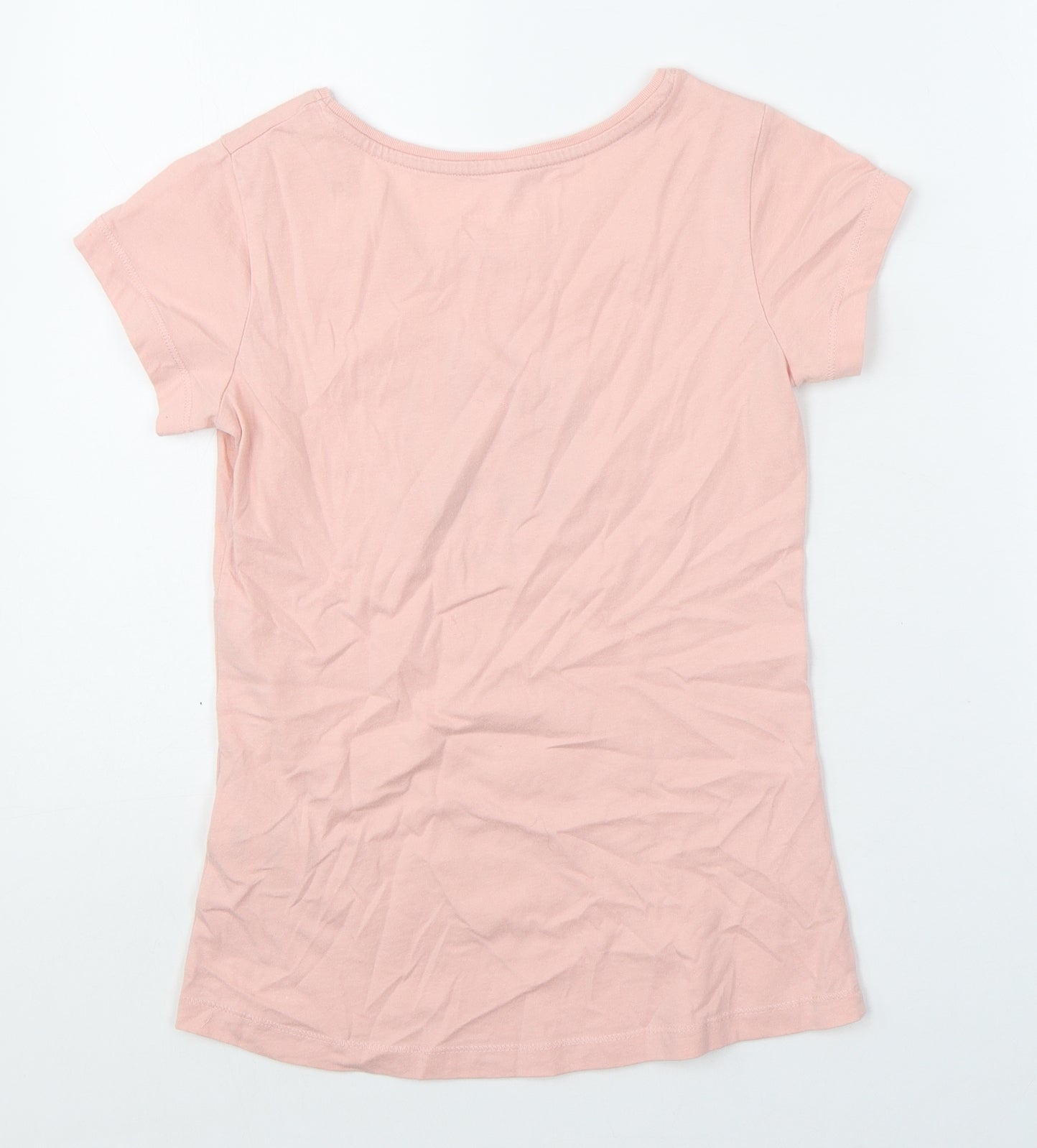 Craghoppers Womens Pink 100% Cotton Basic T-Shirt Size 8 Round Neck