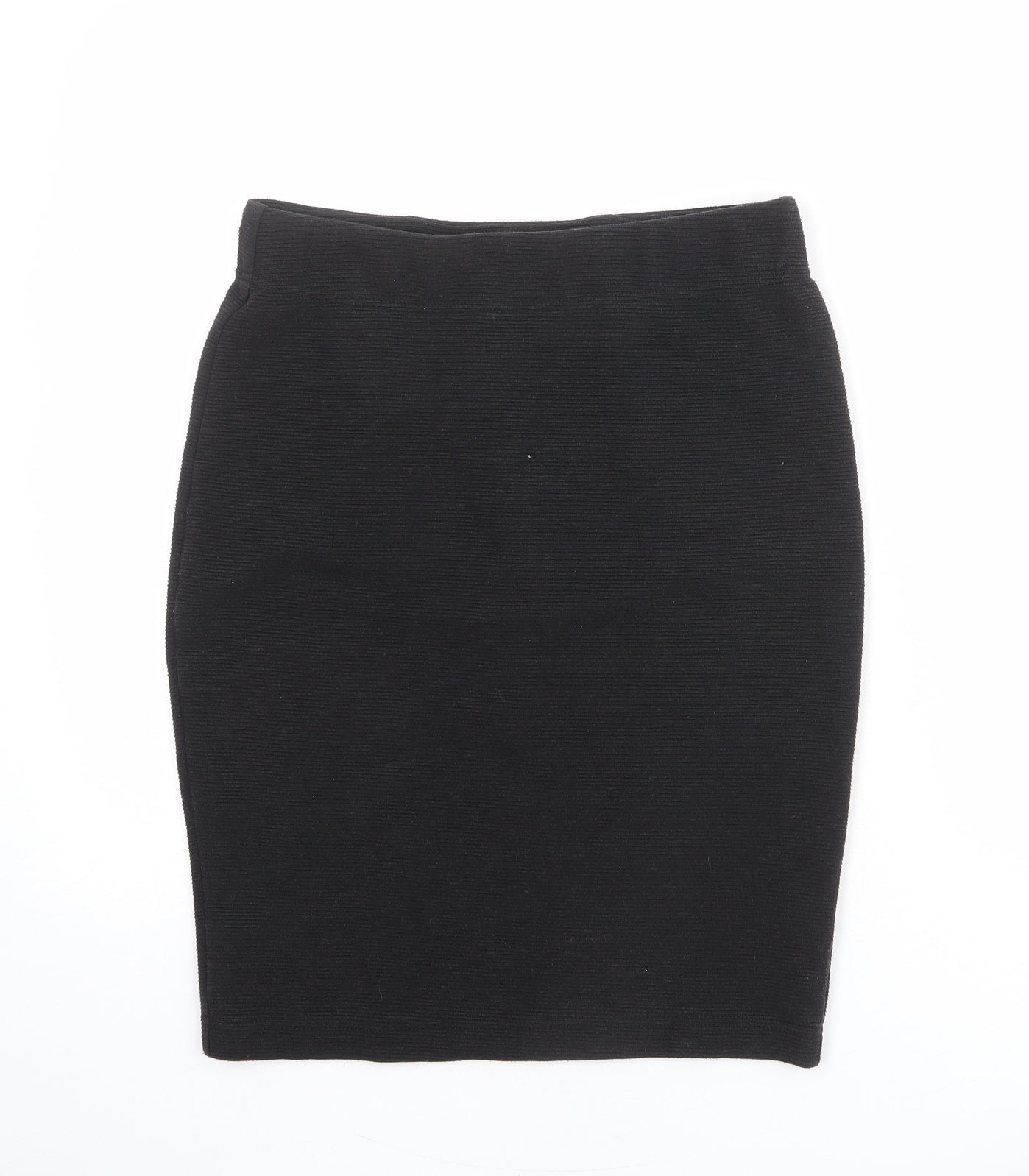 Joules Womens Black Polyester Bandage Skirt Size 10
