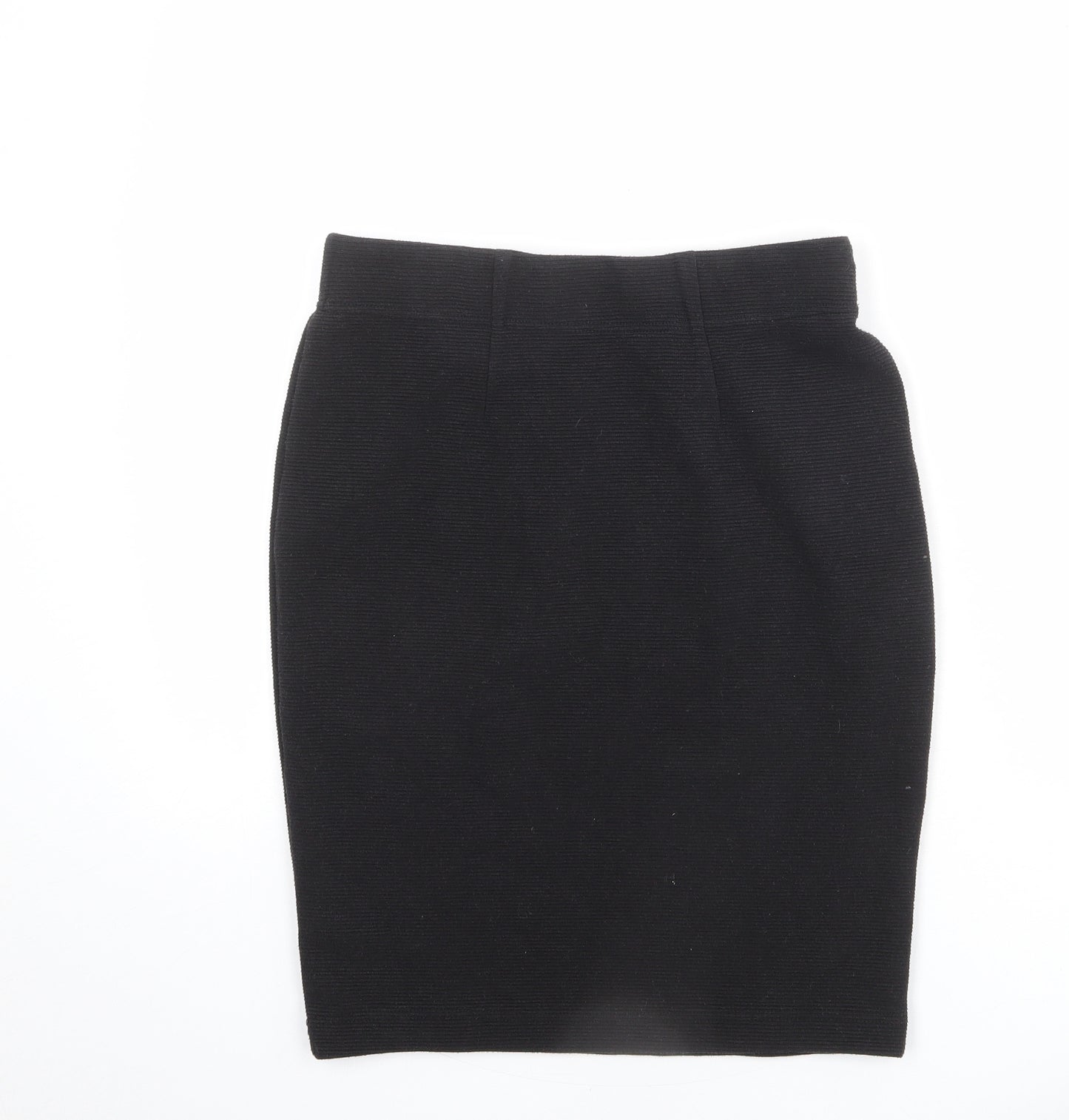 Joules Womens Black Polyester Bandage Skirt Size 10