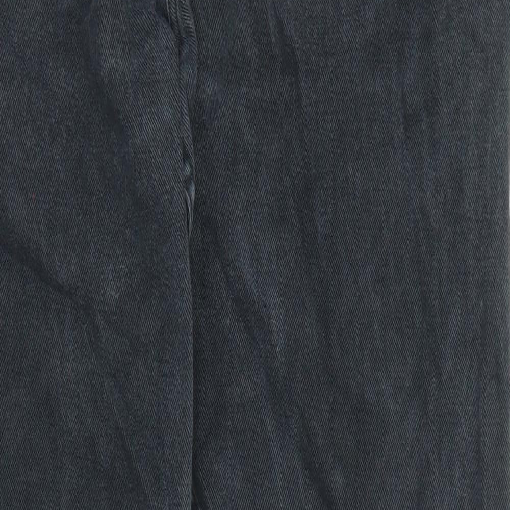 Rockford Mens Black Cotton Straight Jeans Size 36 in L38 in Regular Zip