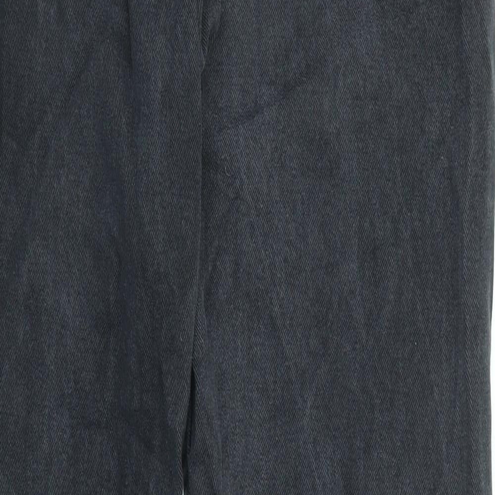 Rockford Mens Black Cotton Straight Jeans Size 36 in L38 in Regular Zip