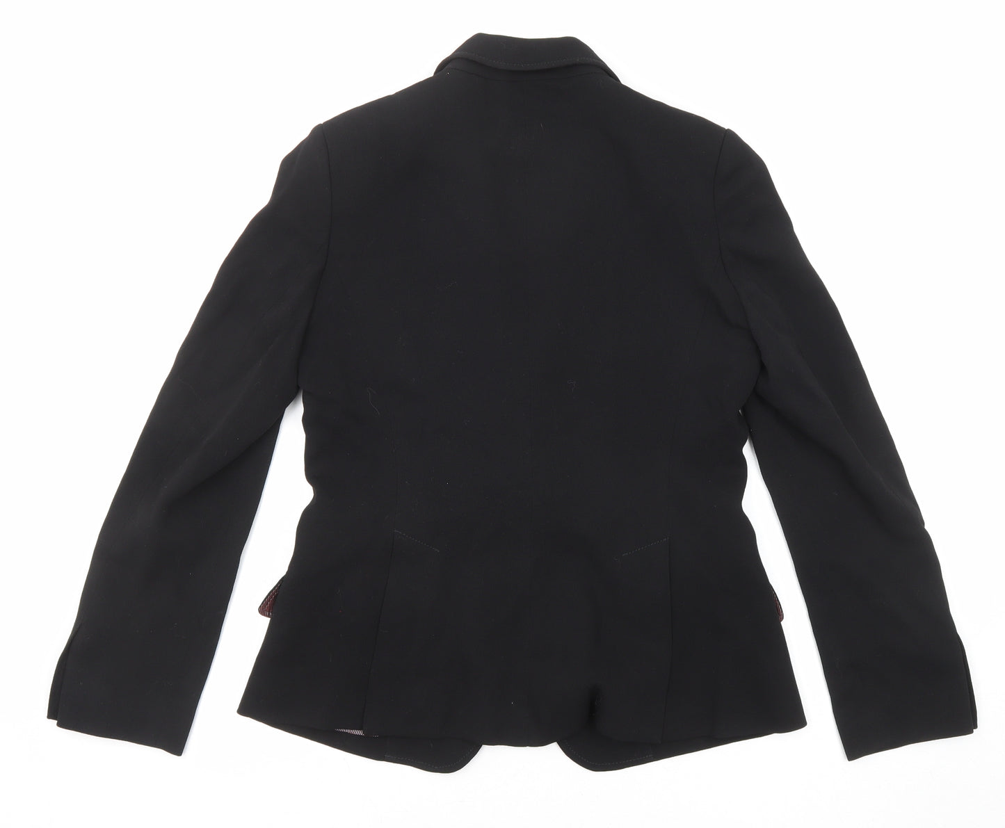 Jigsaw Womens Black Wool Jacket Blazer Size 12