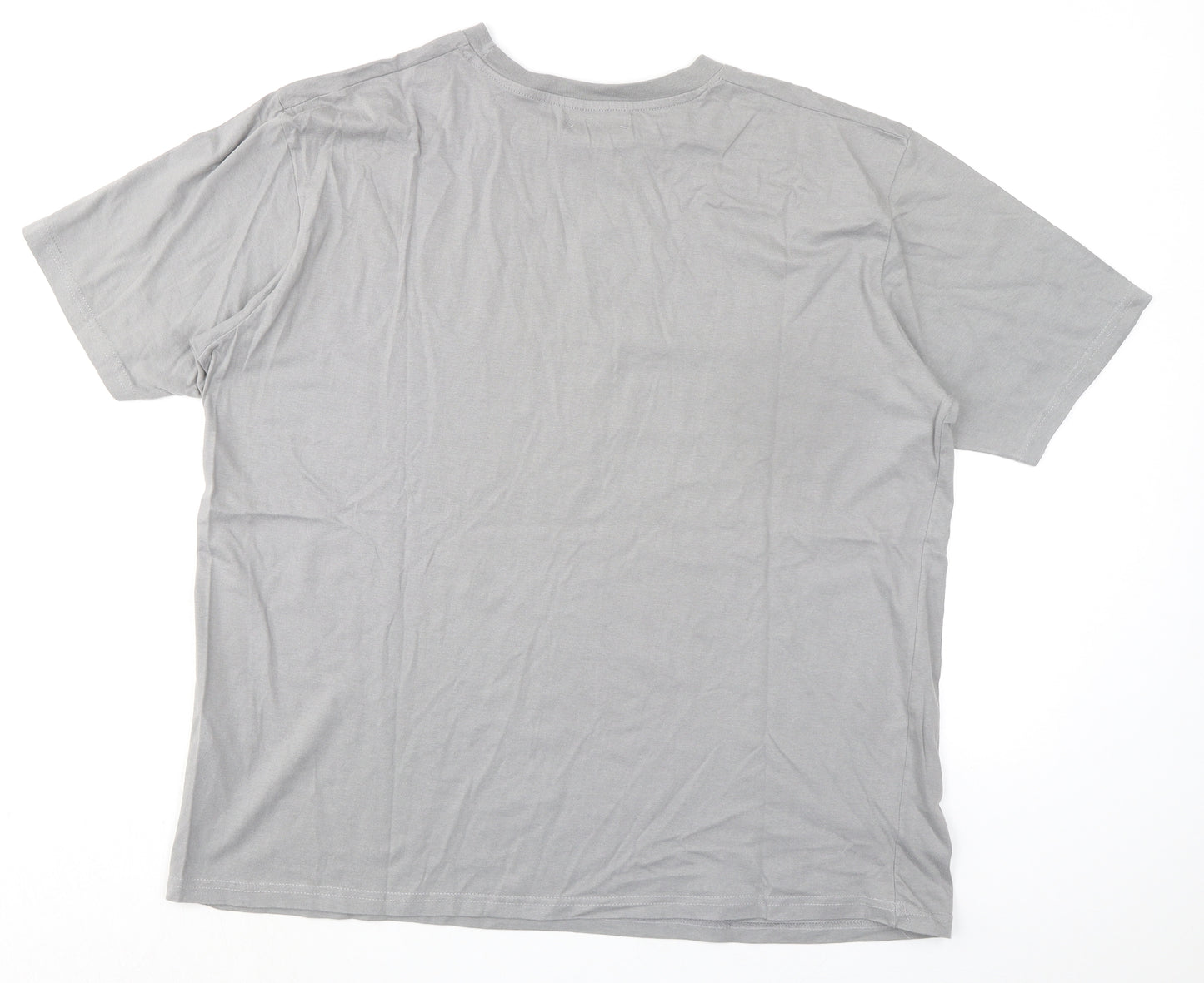 Atlas for men Mens Grey Cotton T-Shirt Size L Crew Neck - Northland Canada
