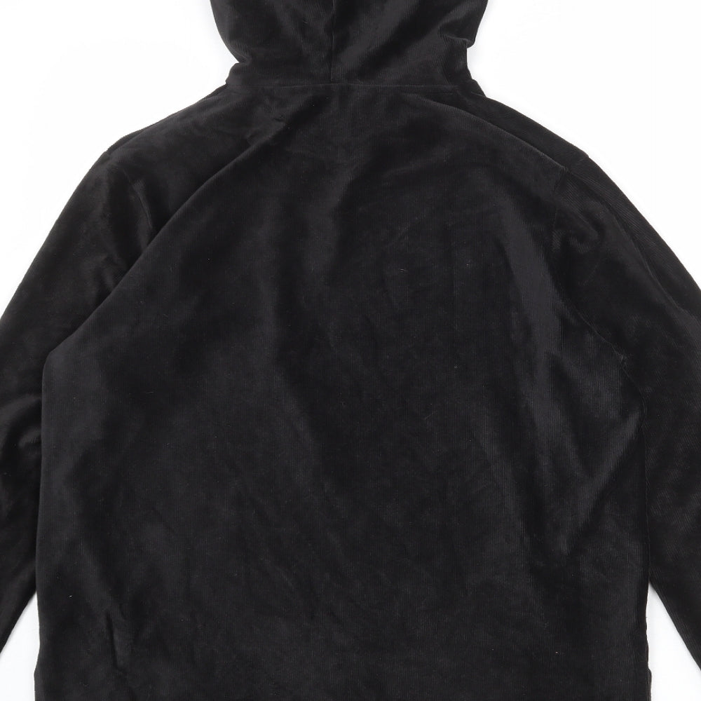 Dorothy Perkins Womens Black Polyester Pullover Hoodie Size 10 Pullover