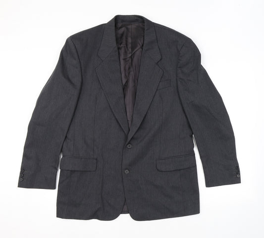 Pierre Cardin Mens Grey Wool Jacket Suit Jacket Size 40 Regular