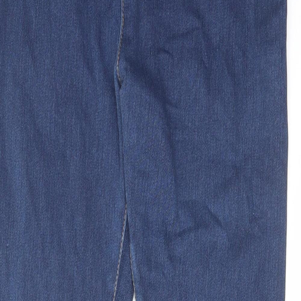 River Island Womens Blue Cotton Jegging Jeans Size 12 L27 in Regular