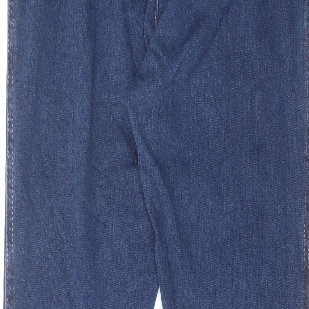 River Island Womens Blue Cotton Jegging Jeans Size 12 L27 in Regular