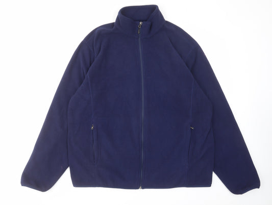 Amazon Mens Blue Jacket Size XL Zip