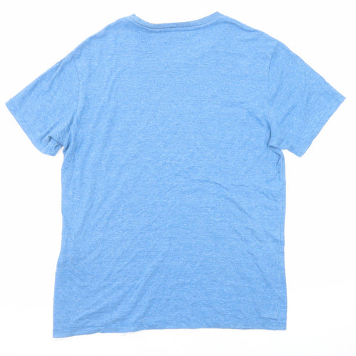 Levi's Mens Blue Cotton T-Shirt Size M Crew Neck