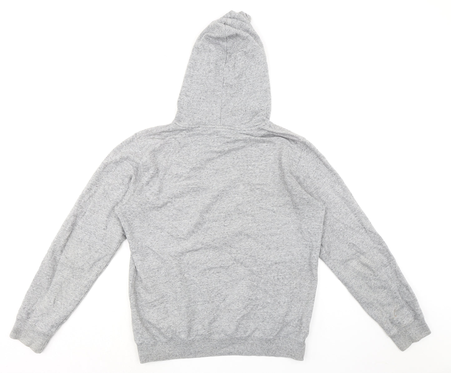 Champion Mens Grey Cotton Pullover Hoodie Size L