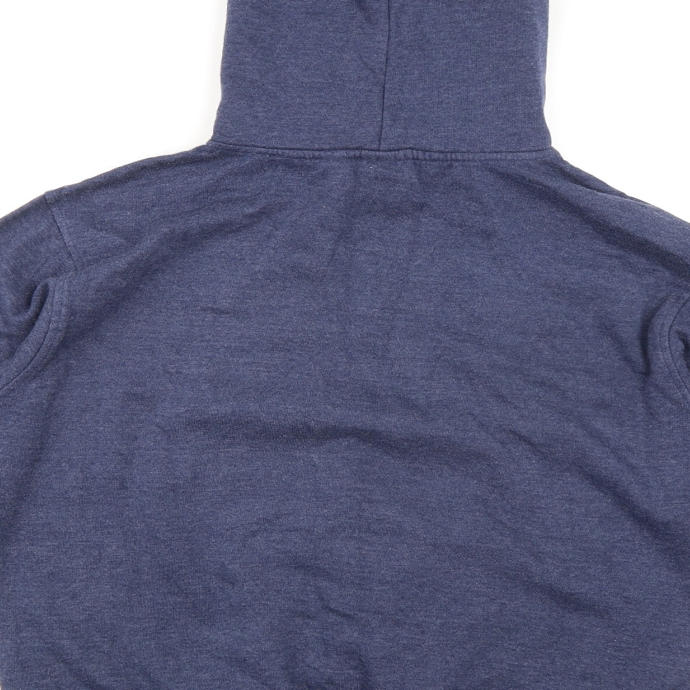 TOG24 Womens Blue Cotton Pullover Hoodie Size 18 Pullover - Size 18-20