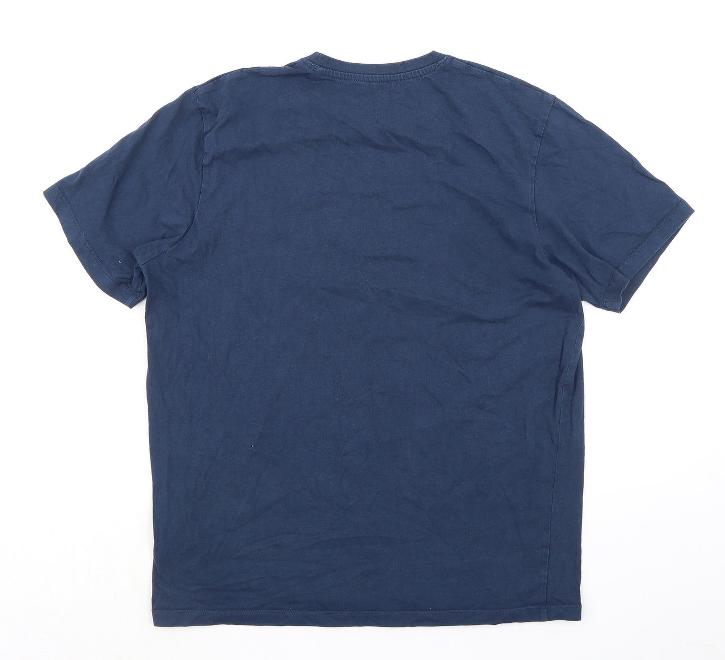 RAB Mens Blue Cotton T-Shirt Size L Crew Neck
