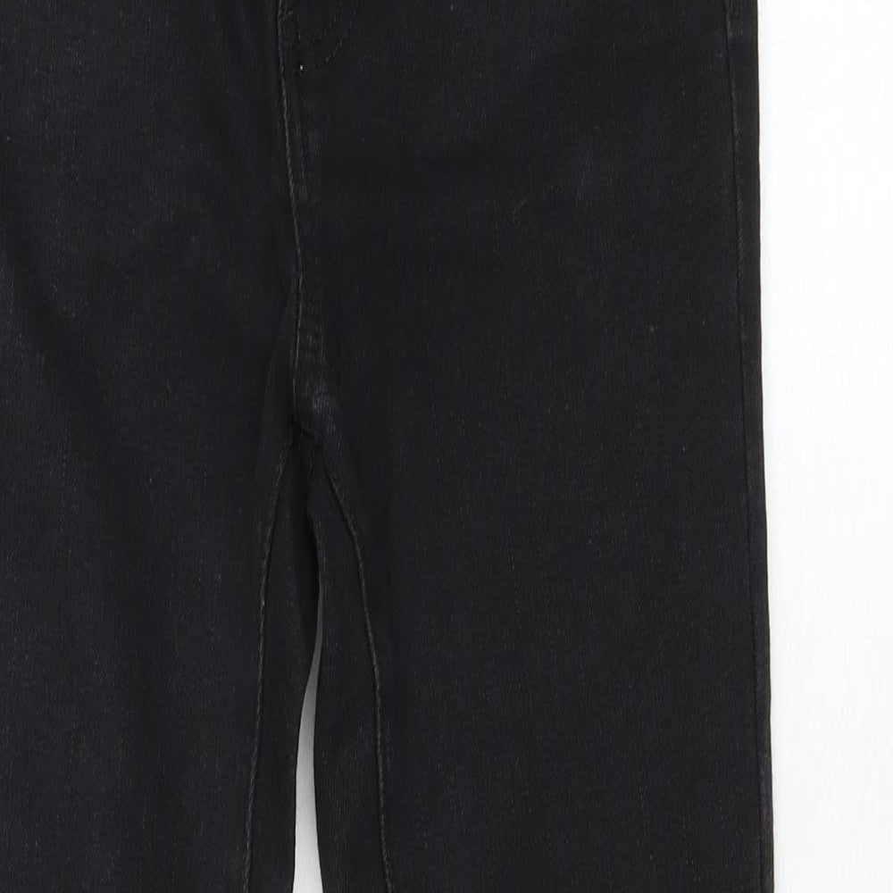 George Womens Black Cotton Skinny Jeans Size 8 L29 in Slim Zip